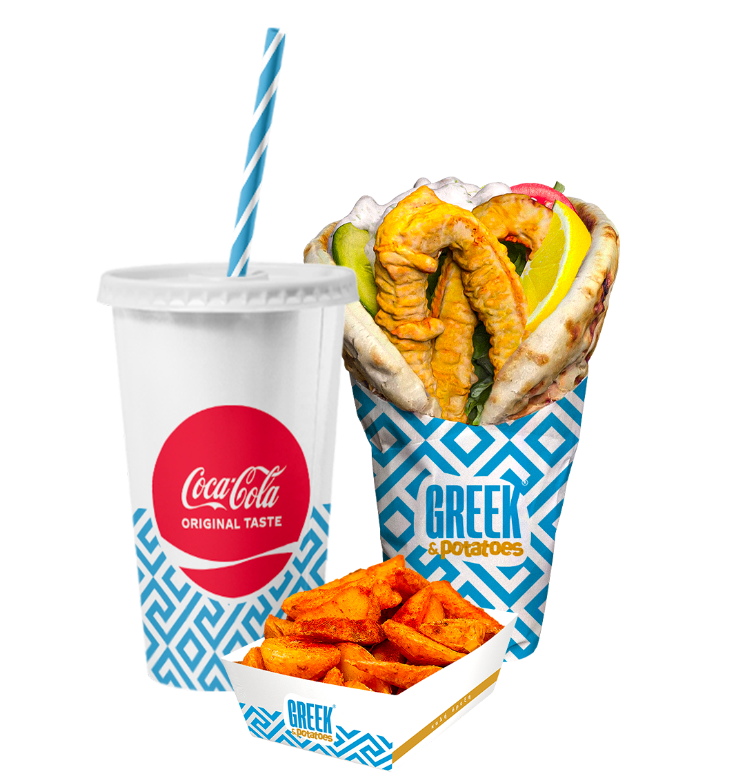 Greek and potatoes pita gyros grecque en belgique